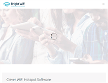 Tablet Screenshot of brightwifi.com